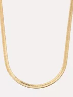 Miranda Frye gold herringbone necklace 16”+2” extender - Women's Jewelry